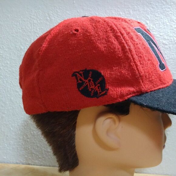 Vintage New York Black Yankees Negro League Baseball Museum Wool Snap Back Hat - Picture 7 of 11